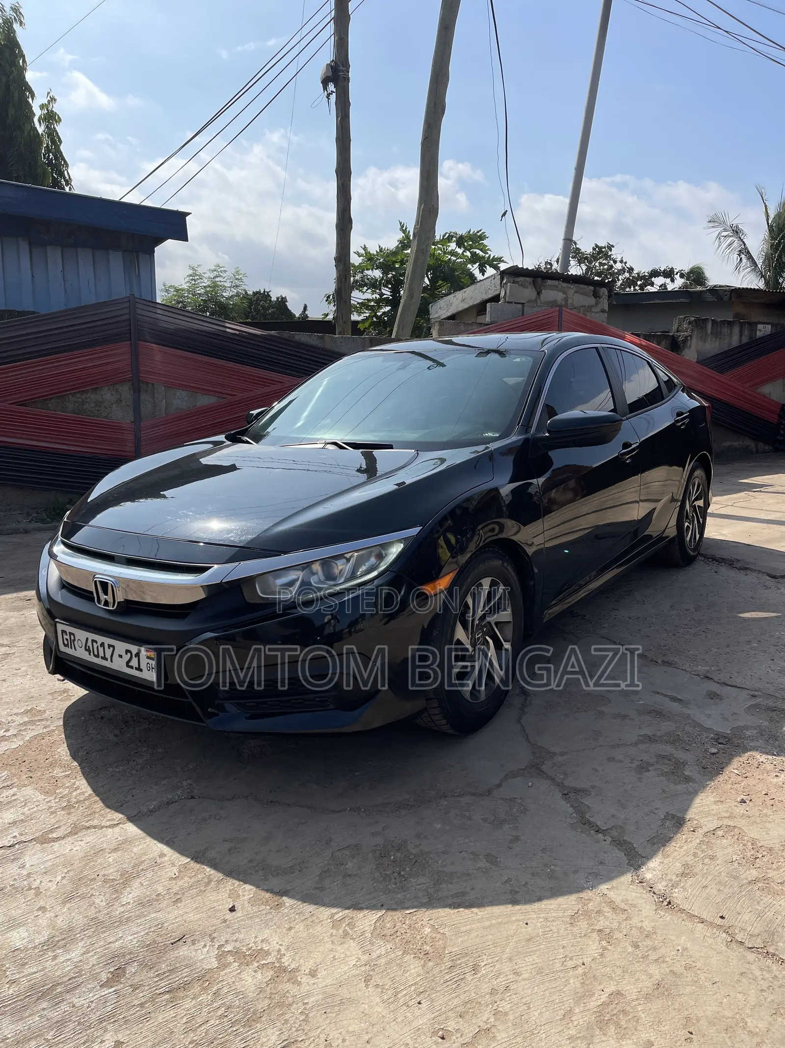 Honda Civic 2017 Black