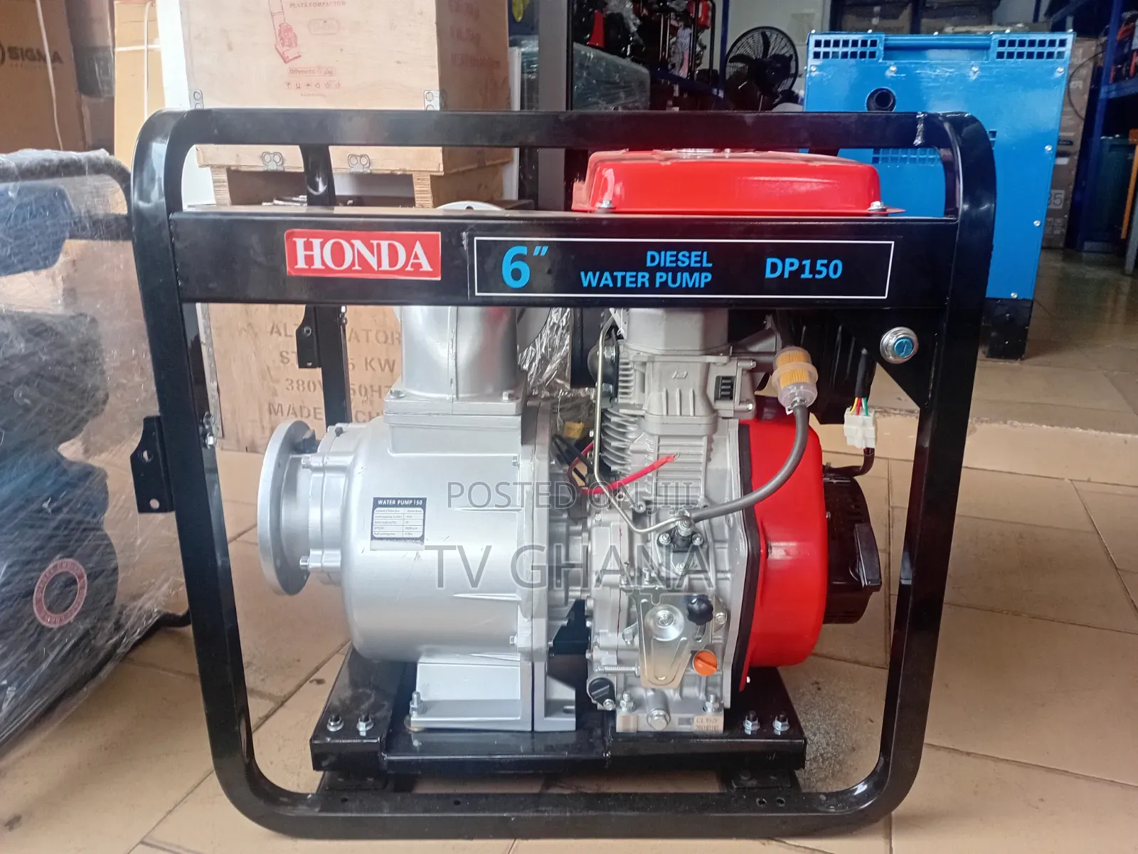 Honda 6-Inch Heavy Duty Water Pump – Powerful Fast Water Flow6inches