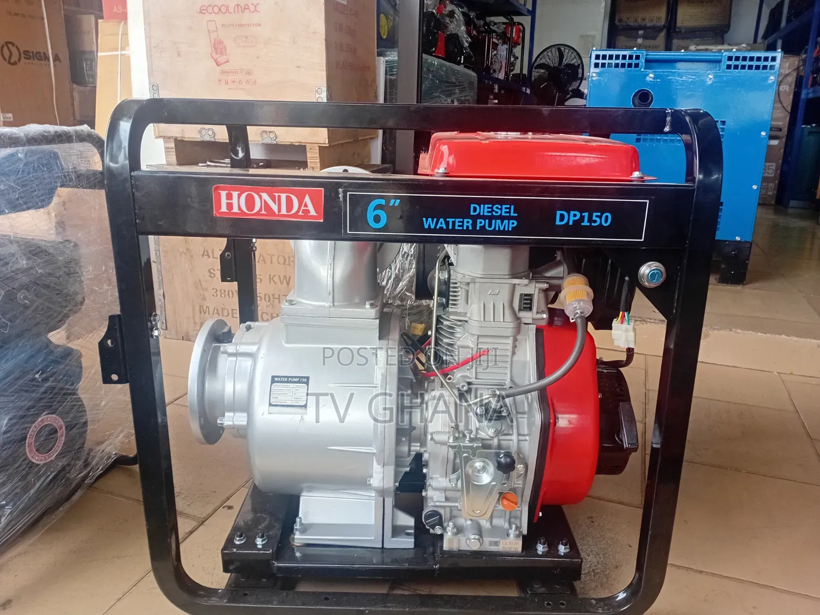 Honda 6-Inch Heavy Duty Water Pump – Powerful Fast Water Flow6inches