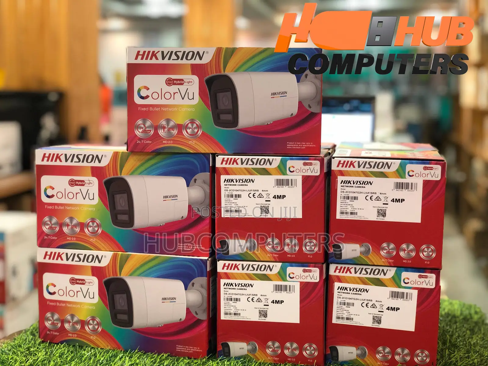 Hikvision DS-2CD1047G2H-LIUF/SRB ColorVu Bullet 4mp IP Camera