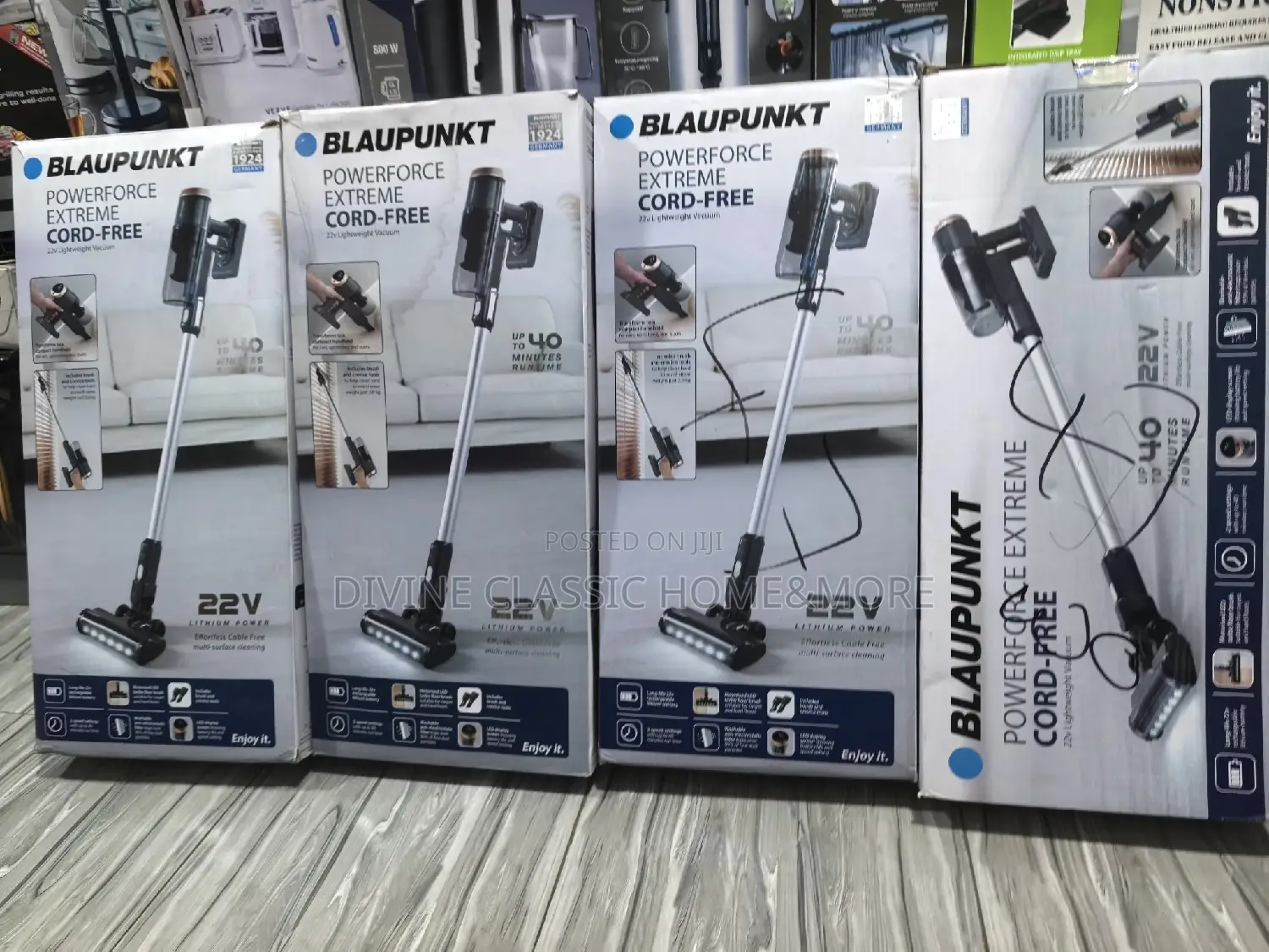 Blaupunkt Cordless Rechargeable Vacuum Cleaner