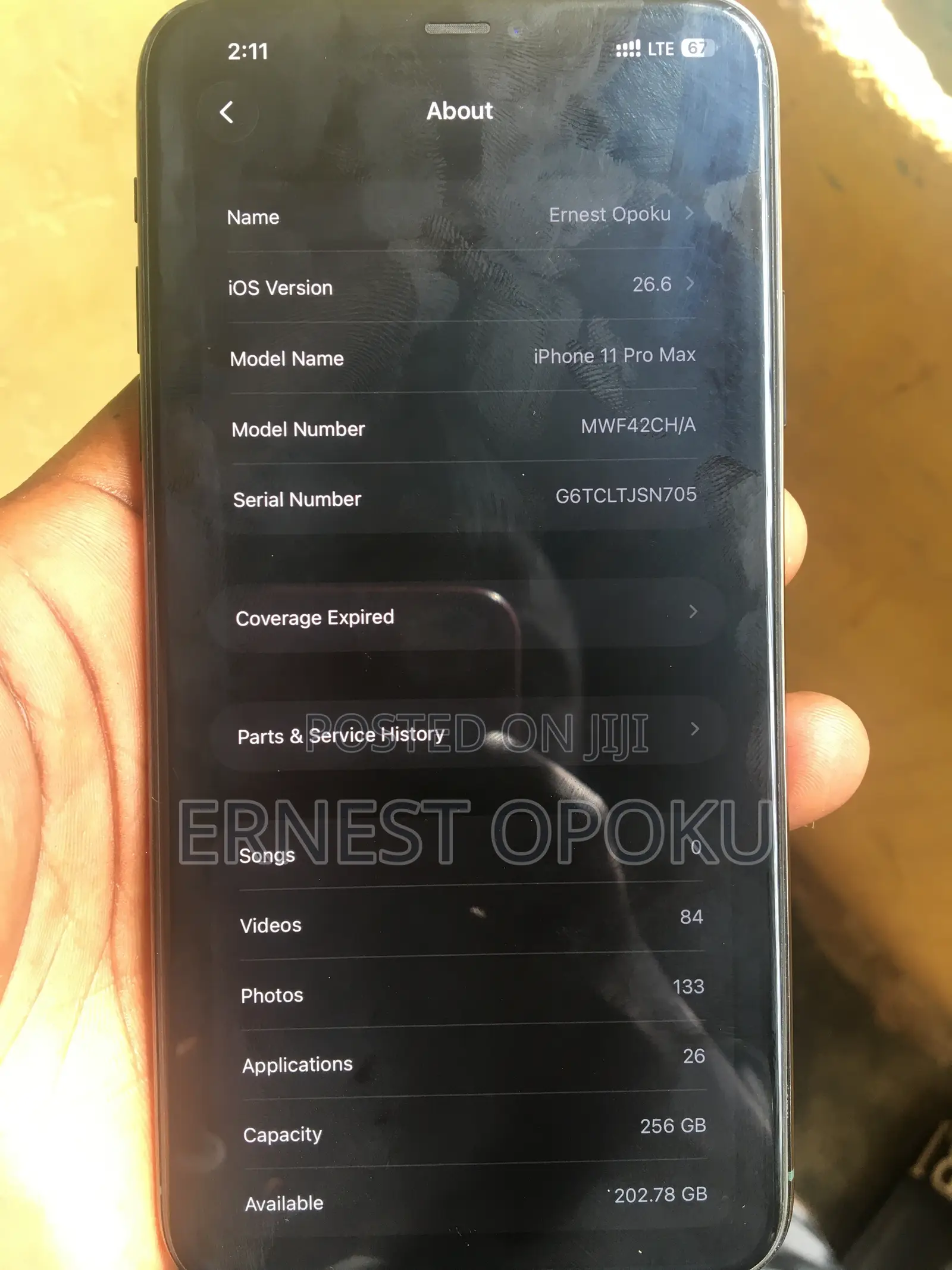 Apple iPhone 11 Pro Max 256 GB Gray