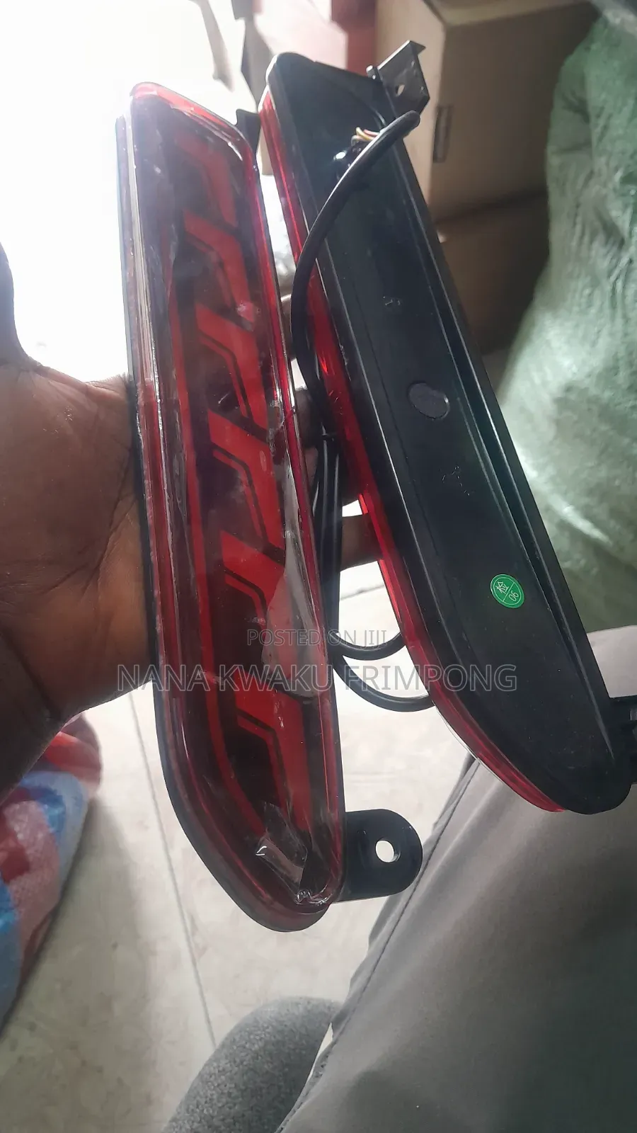 Rav4 2020 to 2023 Back Bumper Reflector Led Light Available