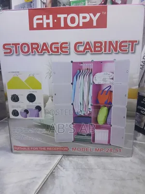 Plastic Wardrobe 2 in 1