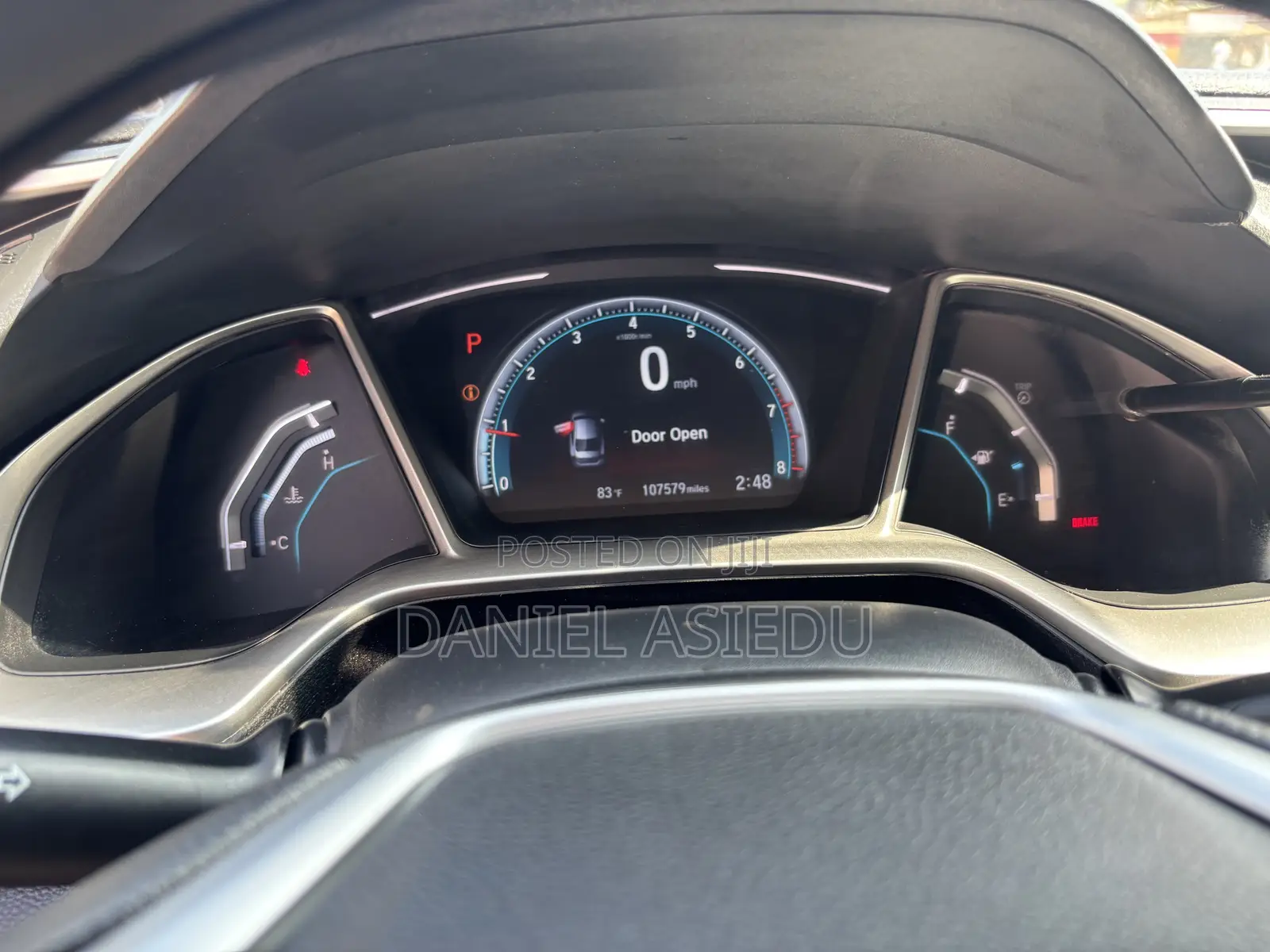 Honda Civic Type R Touring 4dr Hatchback (2.0L 4cyl) 2017 Black