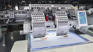 2 Heads Embroidery Machine