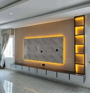 Panel Console - Panel Designs TV Cabinet -TV Wall Mount Decor