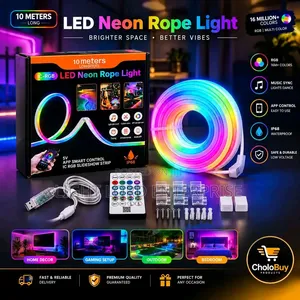 xFVC Carebian 5V App Phone Controls Neon Rope Light