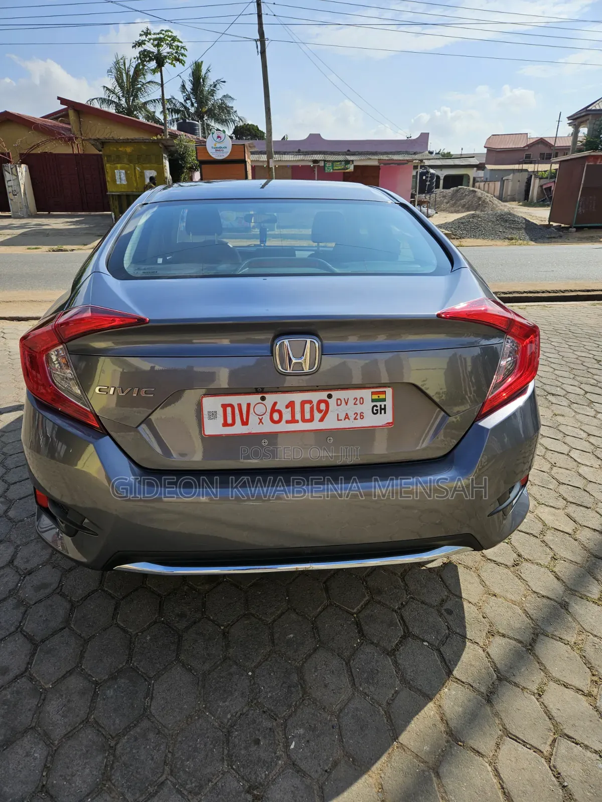 Honda Civic EX Sedan 2019 Gray