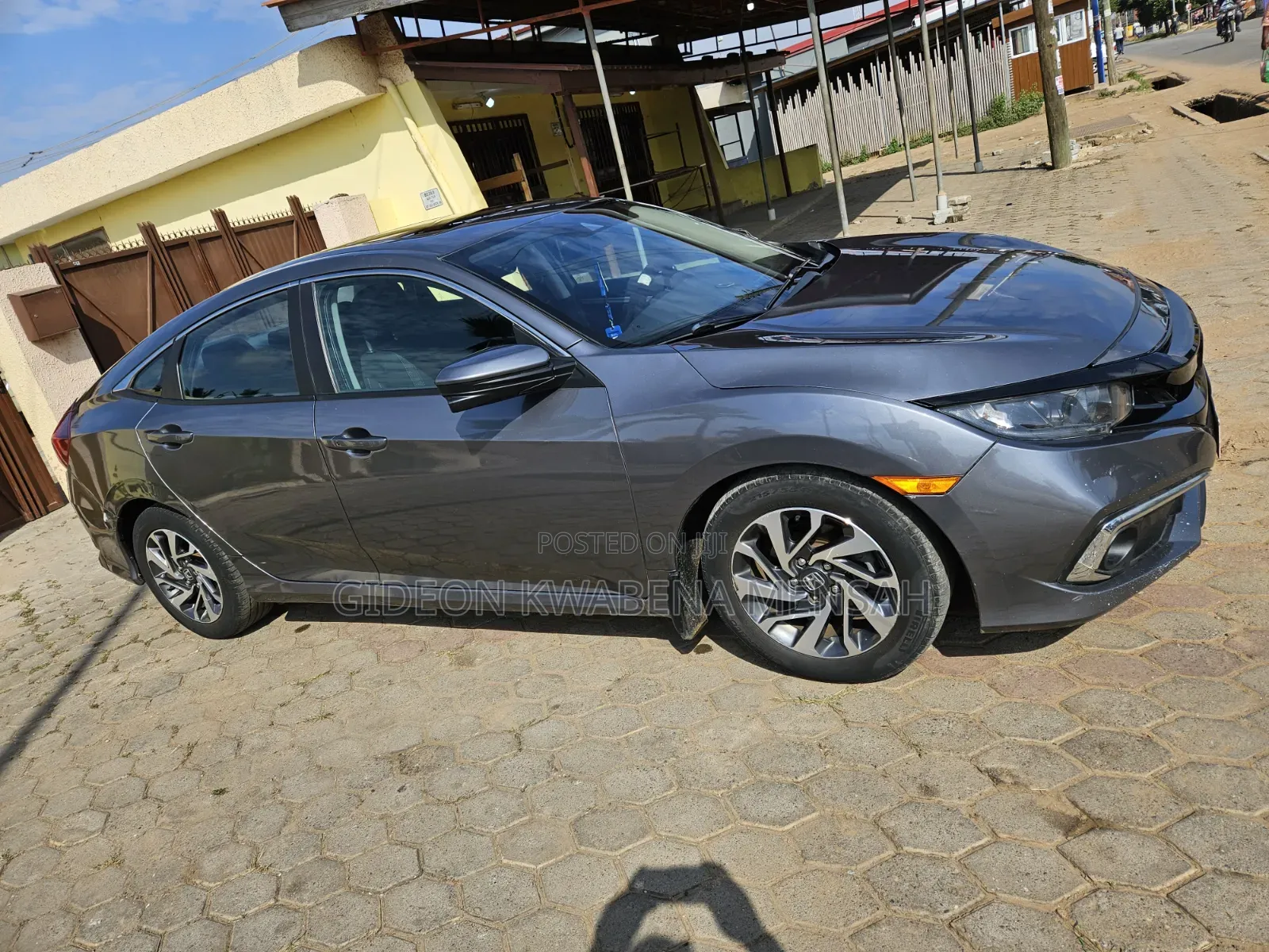 Honda Civic EX Sedan 2019 Gray