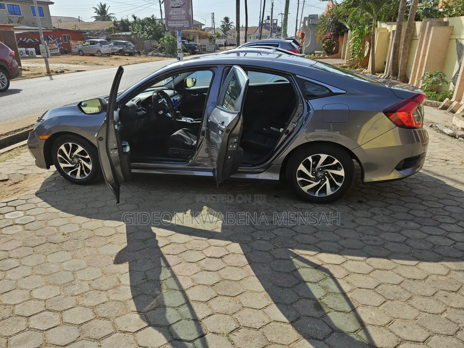 Honda Civic EX Sedan 2019 Gray