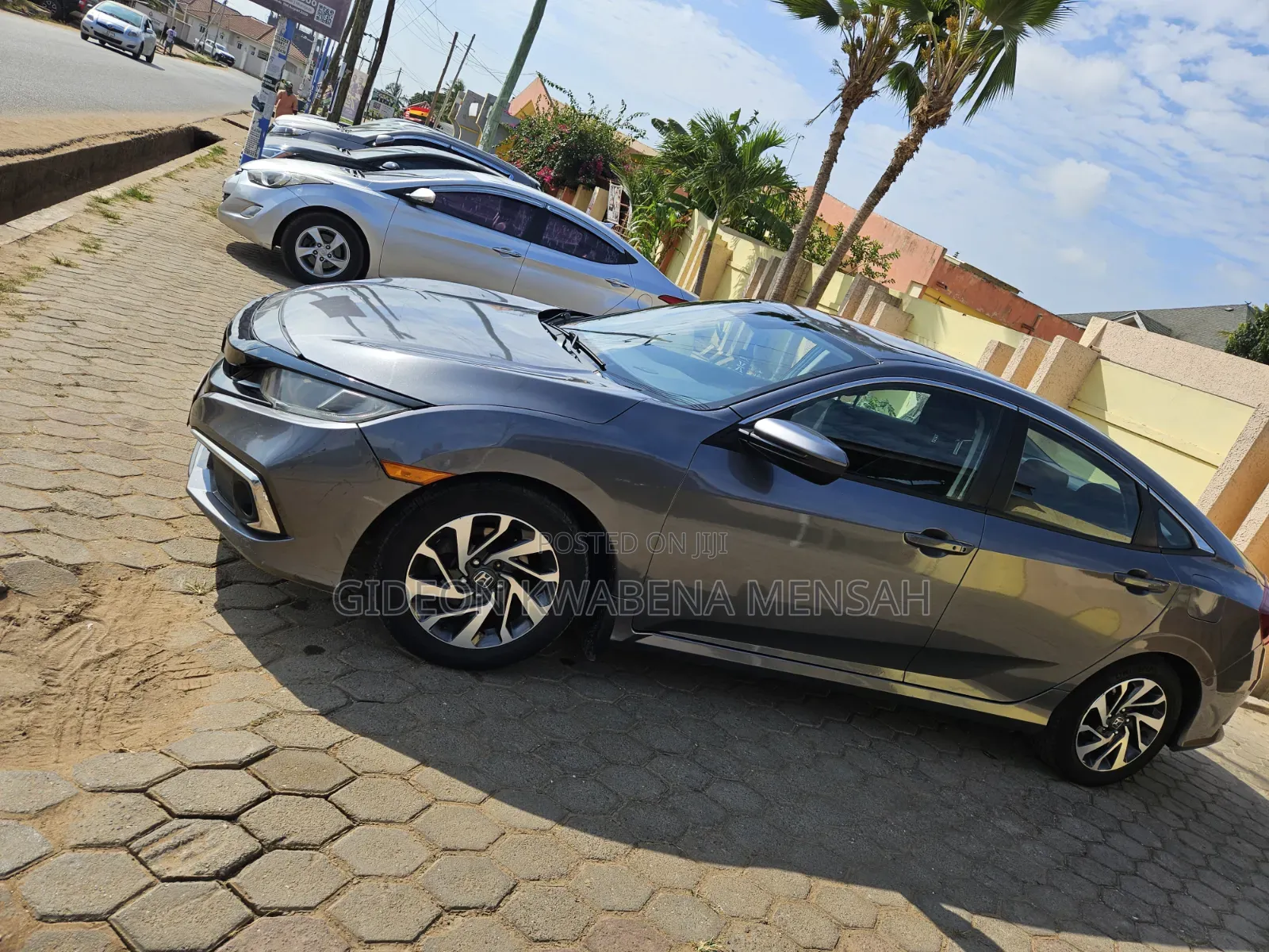 Honda Civic EX Sedan 2019 Gray