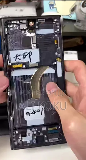 Samsung S22 Ultra Screen. With Burn