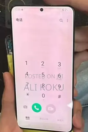 Samsung S22 Screen. With Burn