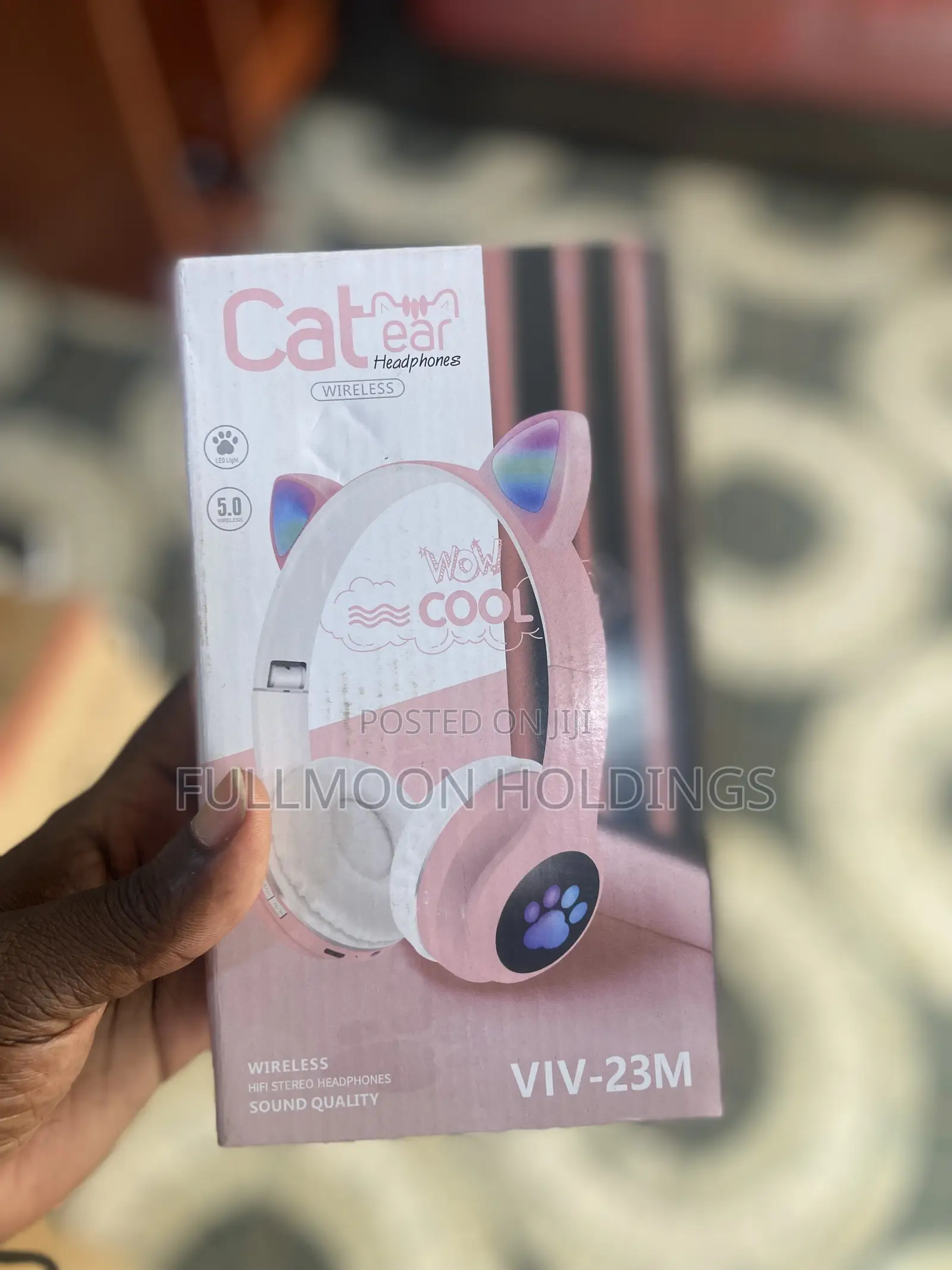 Cat Ear Bluetooth Headphones