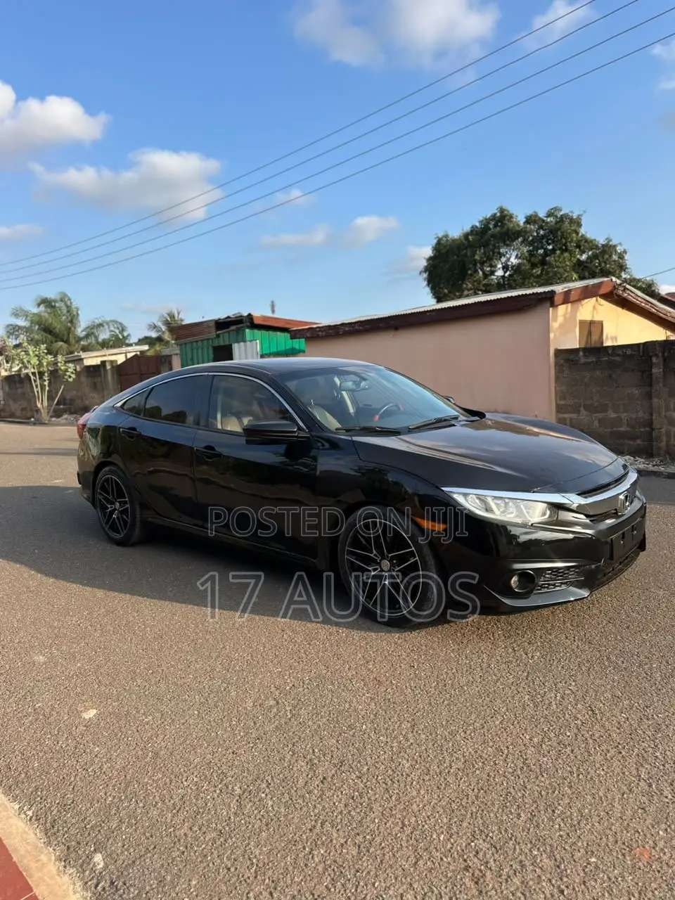 Honda Civic EX-L Sedan 2018 Black