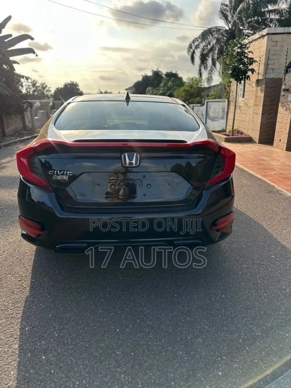 Honda Civic EX-L Sedan 2018 Black