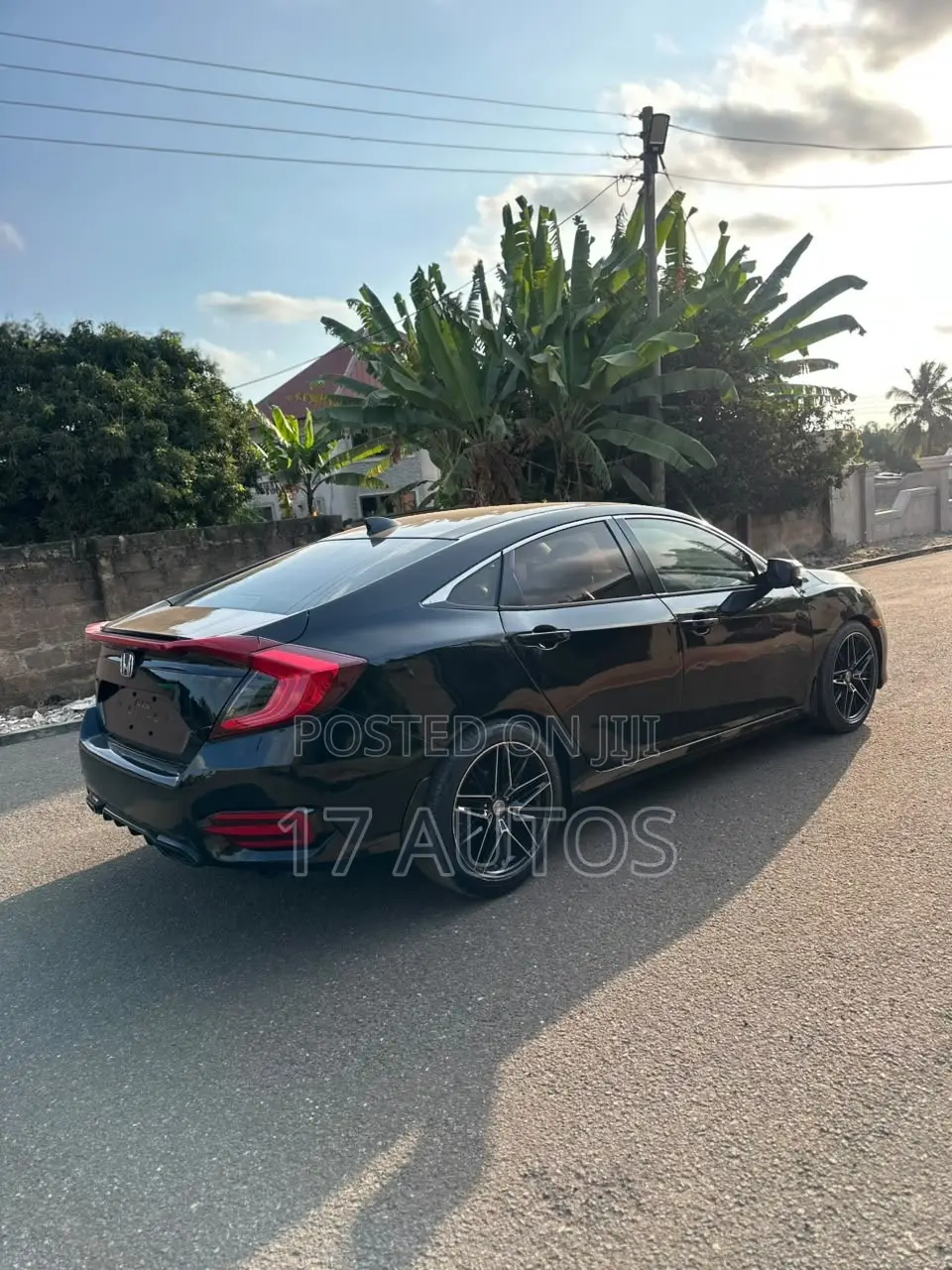 Honda Civic EX-L Sedan 2018 Black