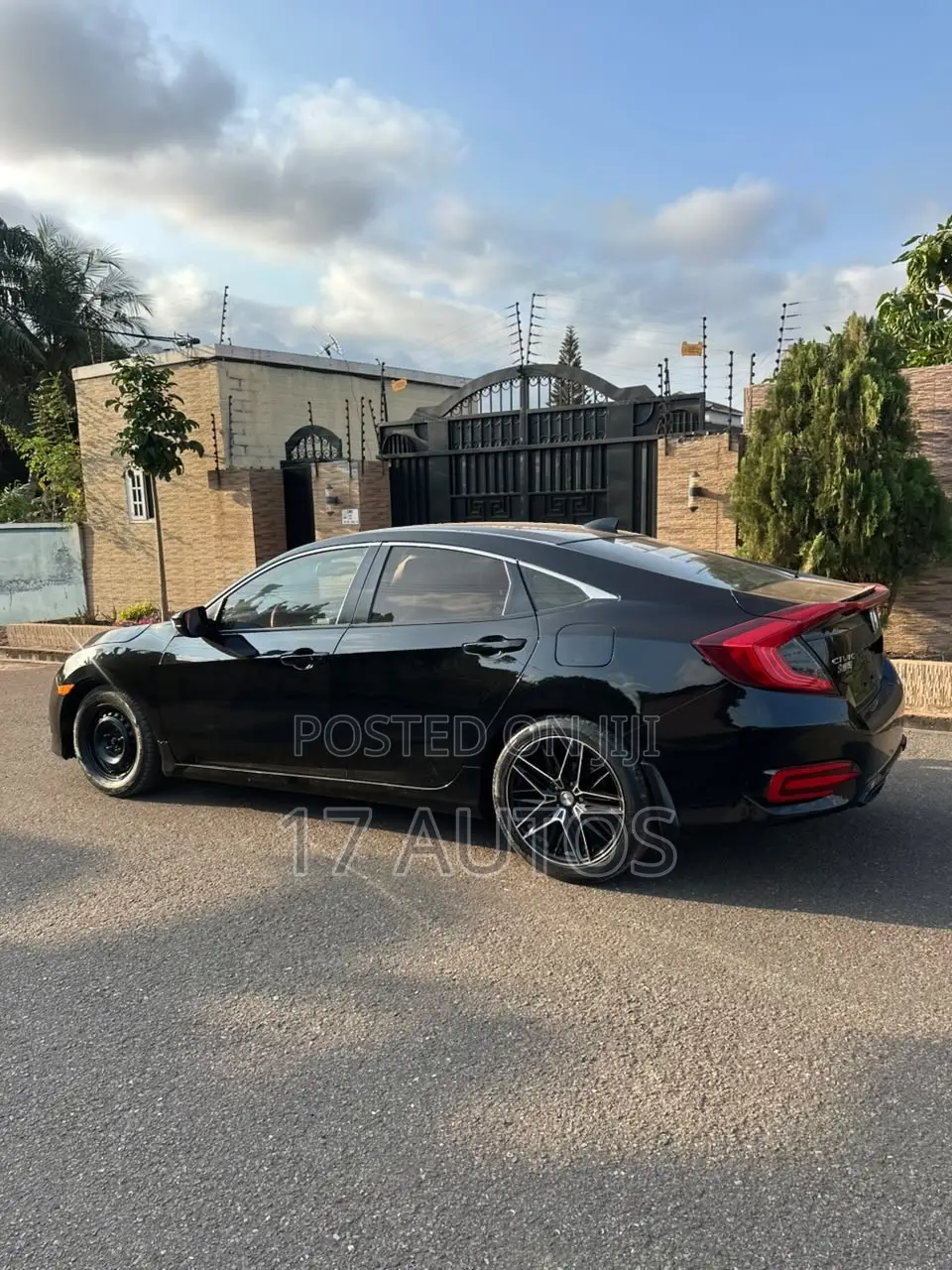 Honda Civic EX-L Sedan 2018 Black