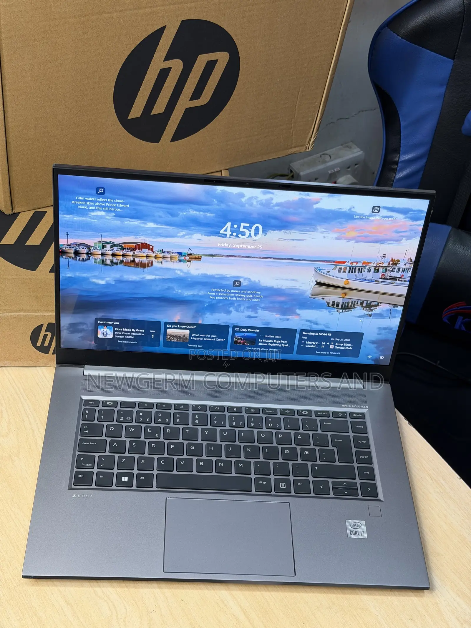 Laptop HP Zbook Studio G7 32GB Intel Core i7 SSD 512GB