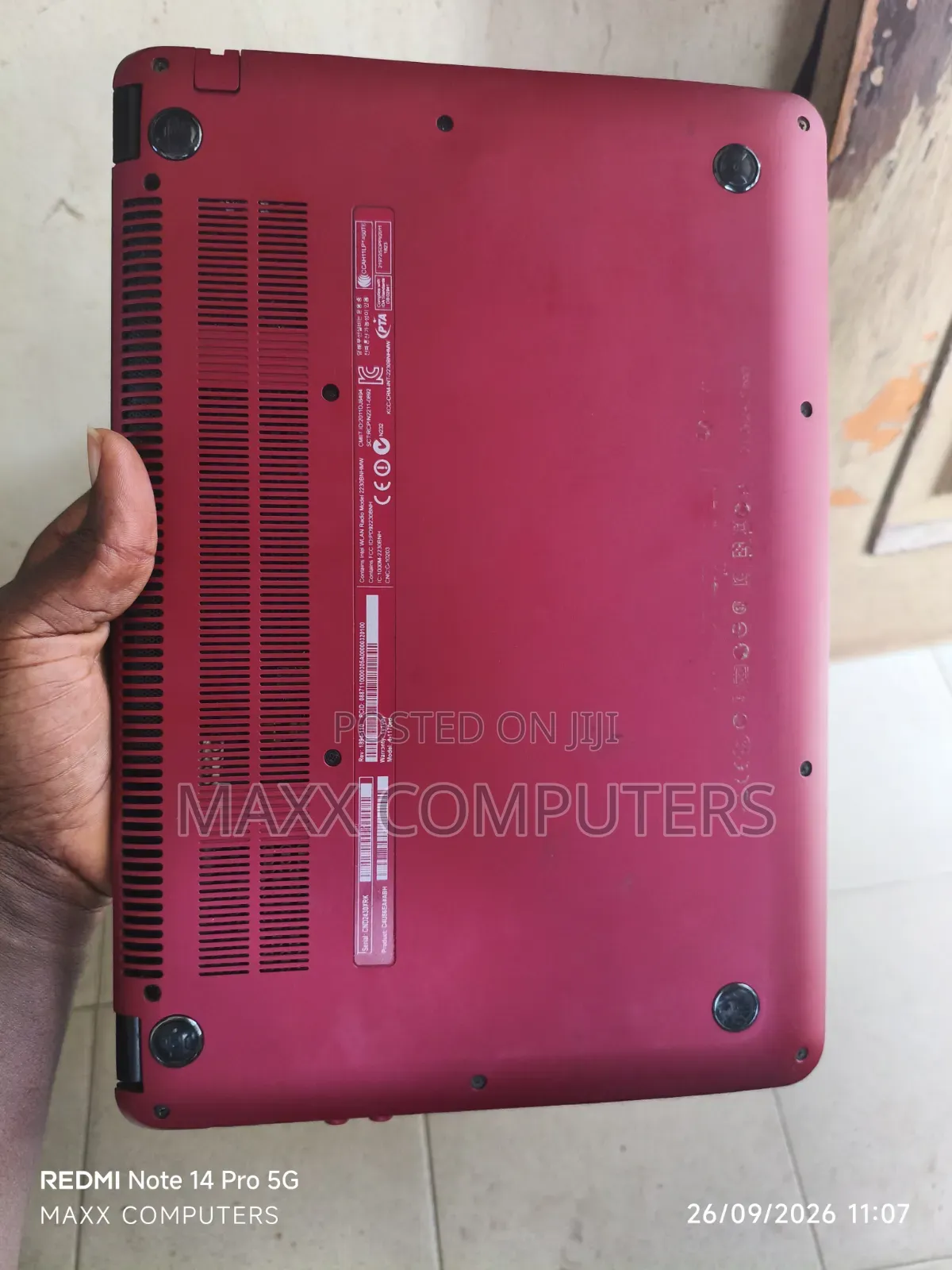 Laptop HP Slatebook 14 6GB Intel Core i5 HDD+SSD 500GB
