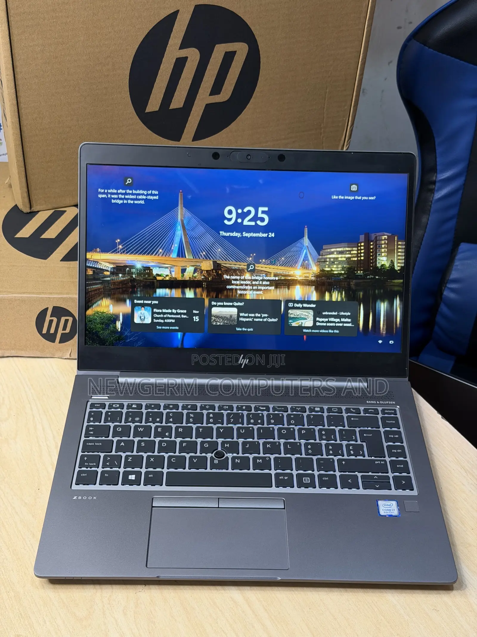 Laptop HP ZBook 14u G6 16GB Intel Core i7 SSD 512GB