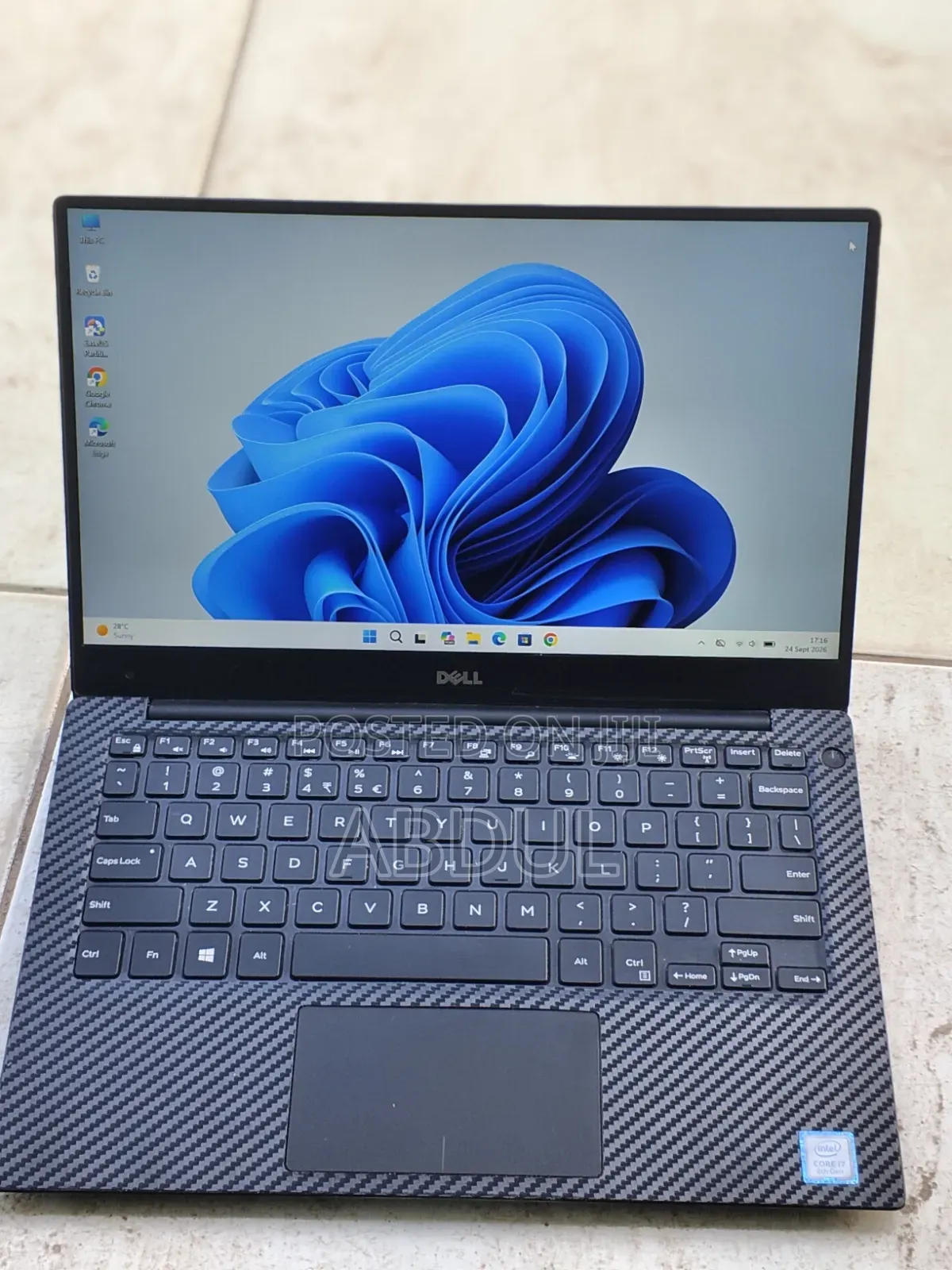 Laptop Dell XPS 13 16GB Intel Core i7 SSD 512GB
