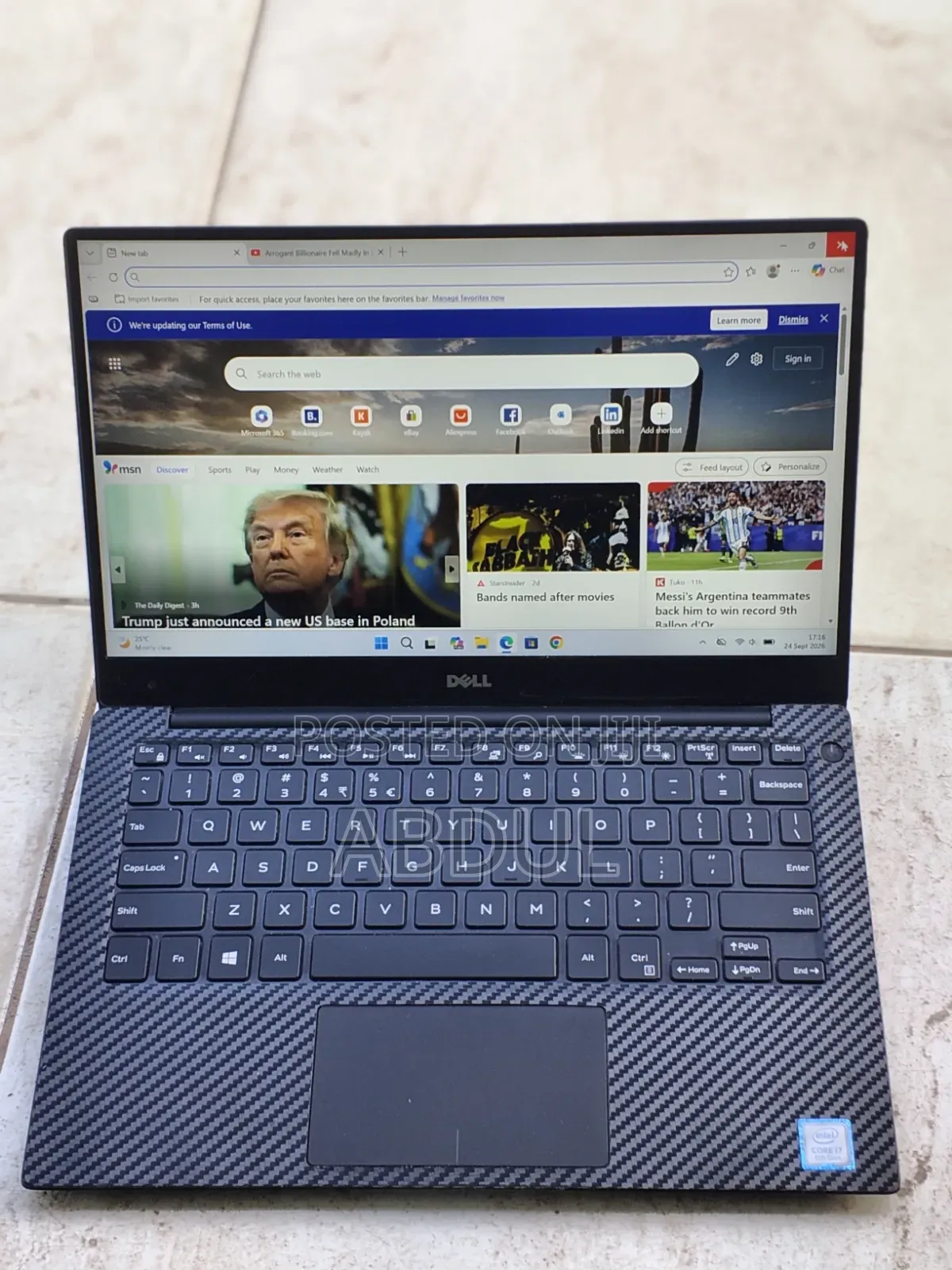 Laptop Dell XPS 13 16GB Intel Core i7 SSD 512GB