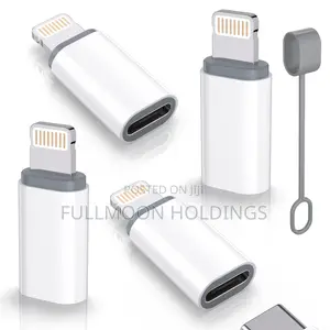 USB C Type C to Lightning Adapter MFi Certified for Audio and Data