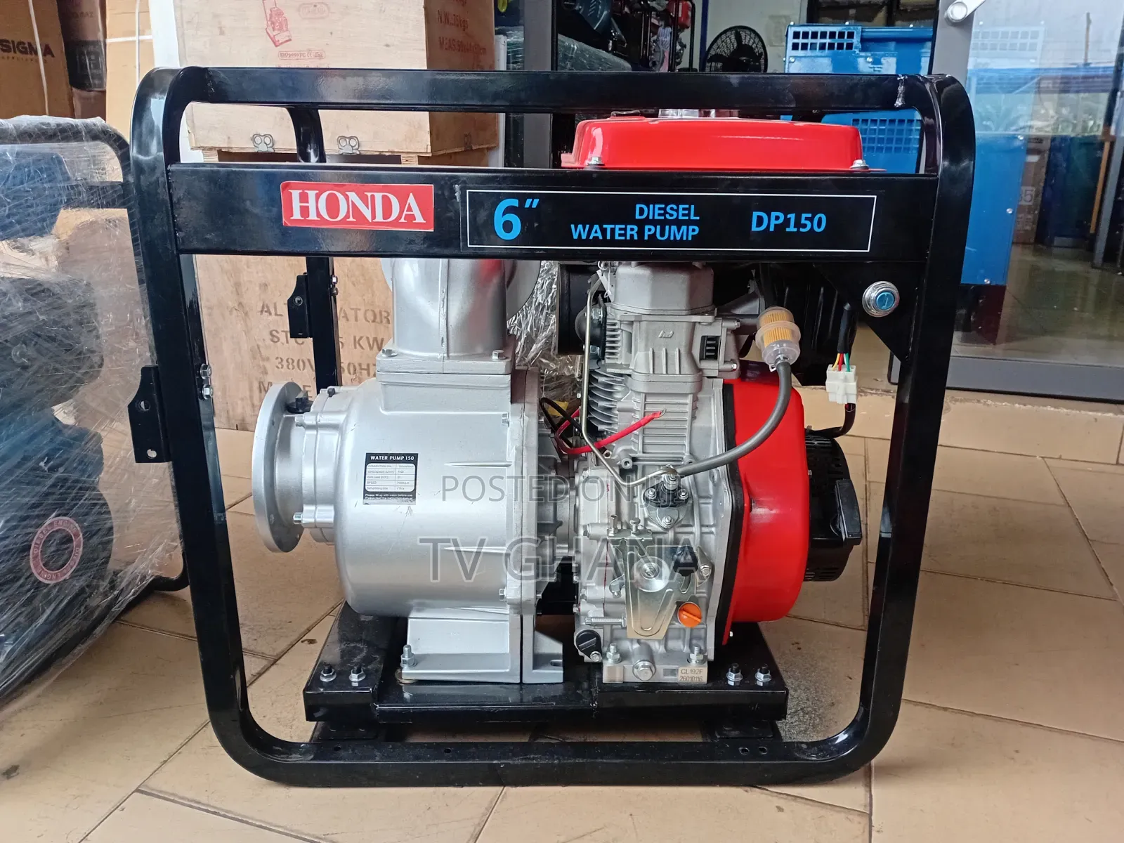 Honda 6-Inch Water Pump – Heavy Duty Power for Massive Water 6 Inches