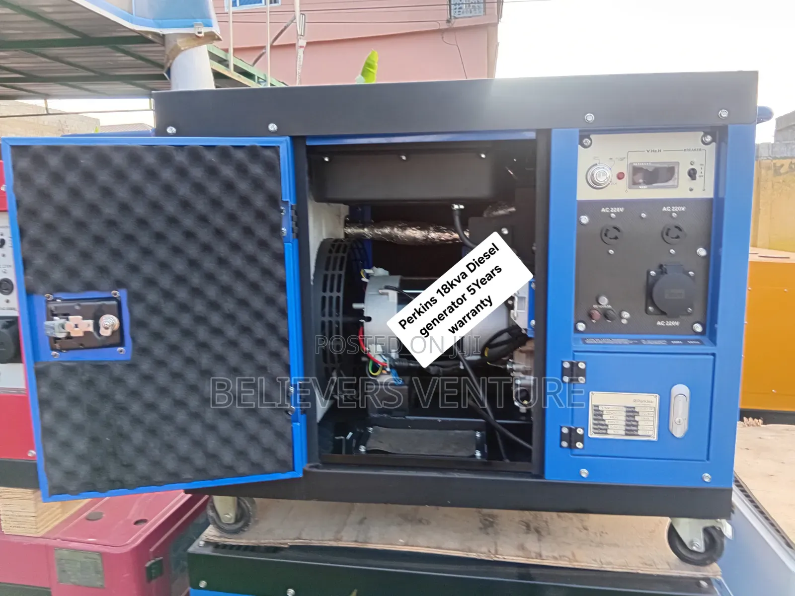 Perkins 18kVA Generator – Heavy Duty Power You Can Trust