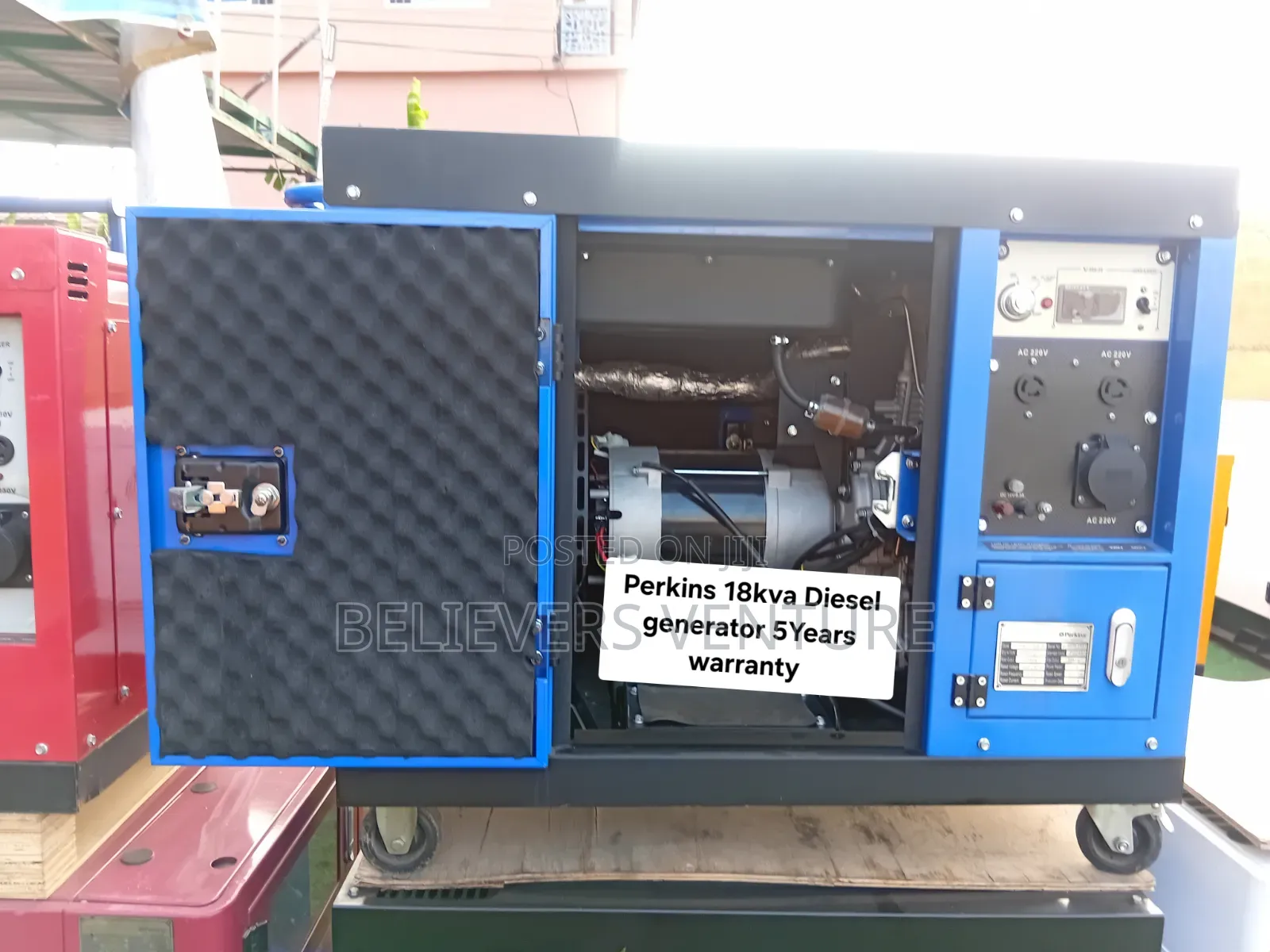 Perkins 18kVA Diesel Generator – Strong Efficient Performance