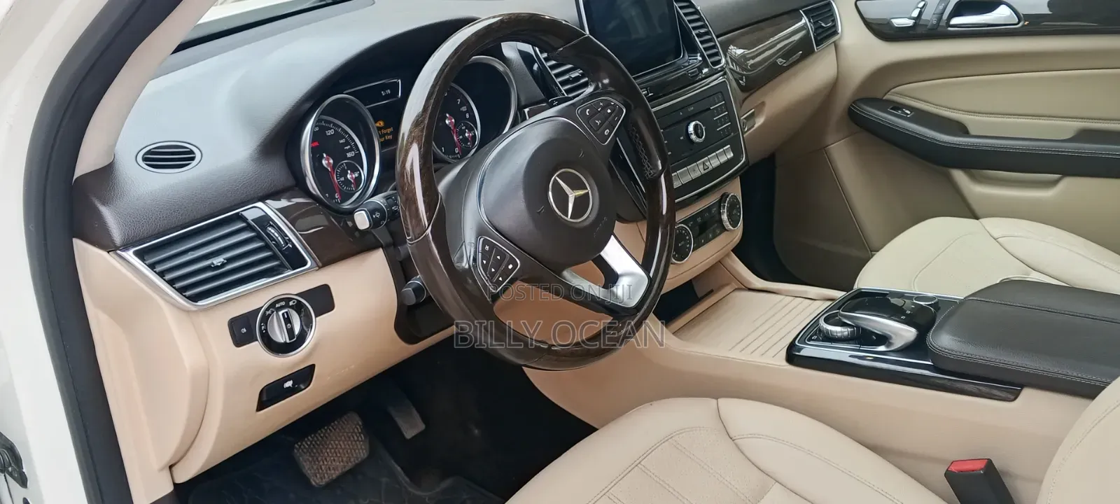 Mercedes-Benz GLE-Class 2016 White
