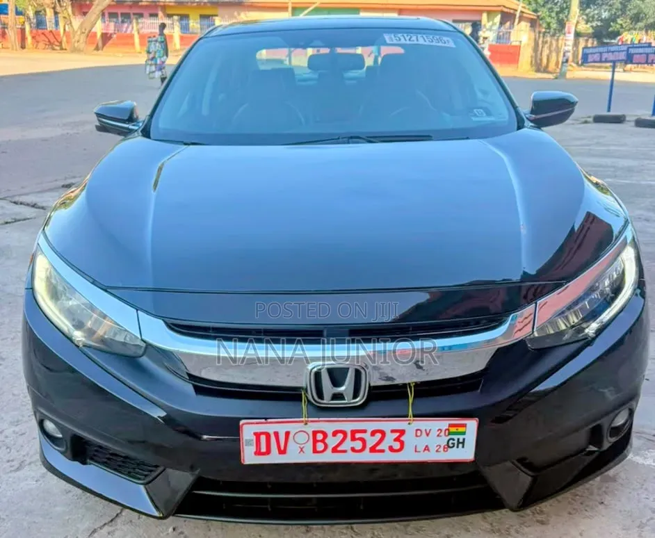 Honda Civic Touring 4dr Sedan (1.5L 4cyl) 2017 Black