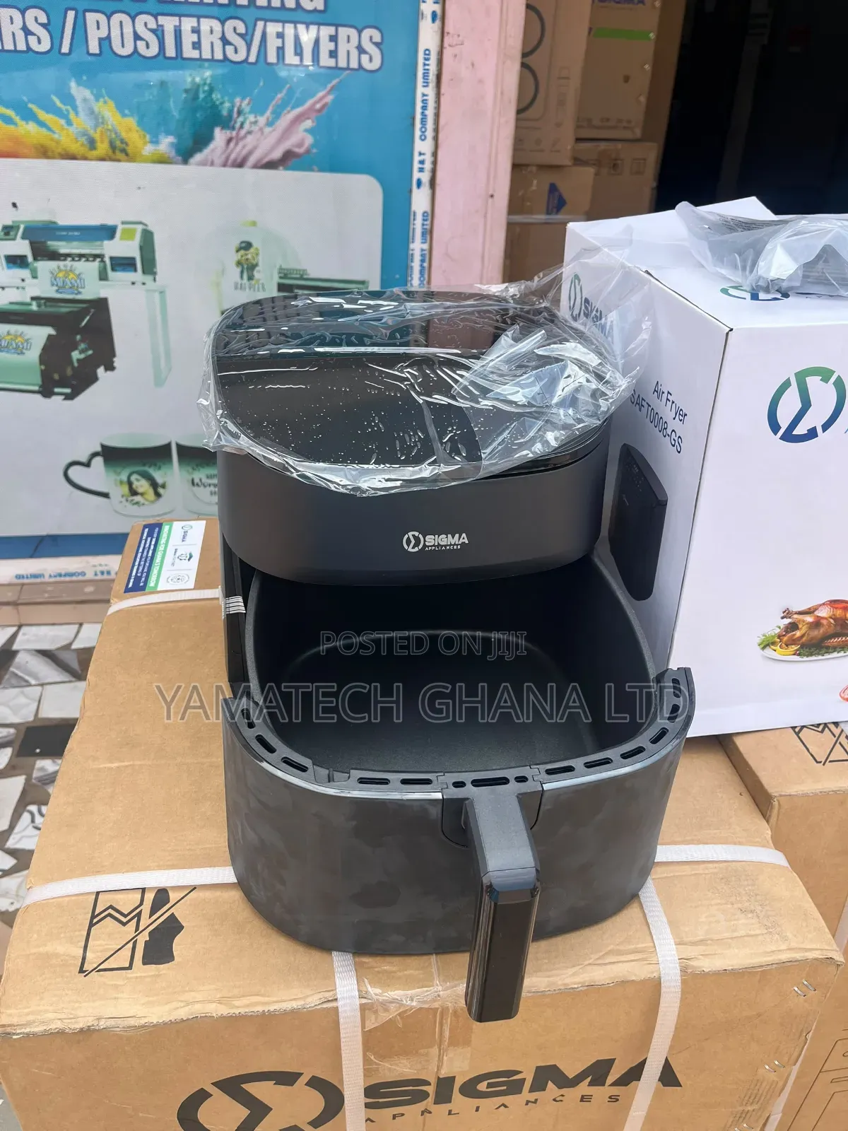 Sigma 7.6 Litre Quality Digital Air Fryer With Touch Control