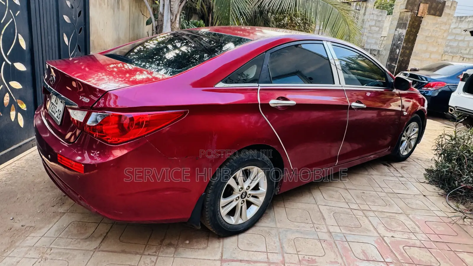 Hyundai Sonata SE 2.0T Sedan FWD (2.0L 4cyl 6A) 2013 Red
