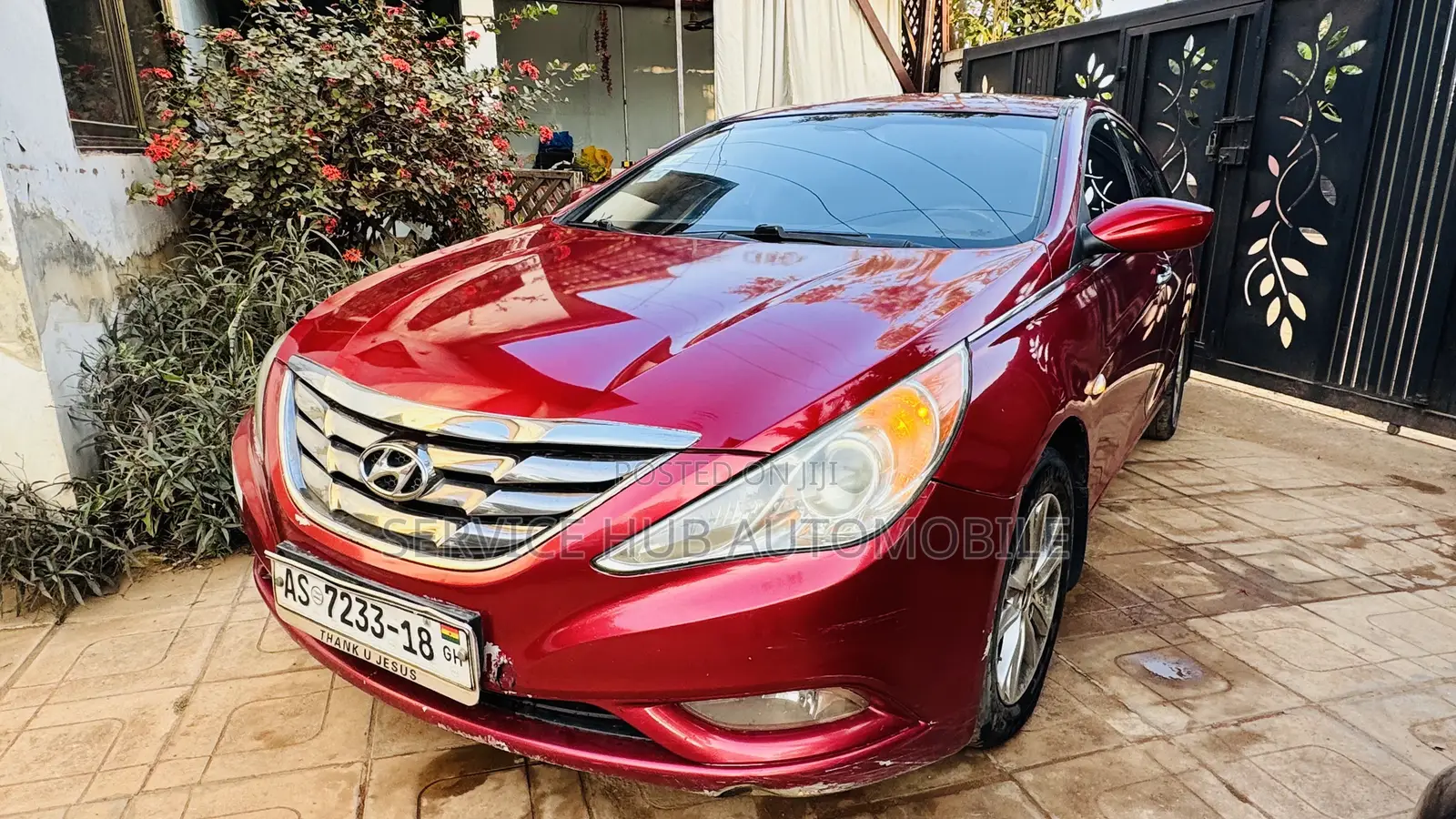 Hyundai Sonata SE 2.0T Sedan FWD (2.0L 4cyl 6A) 2013 Red