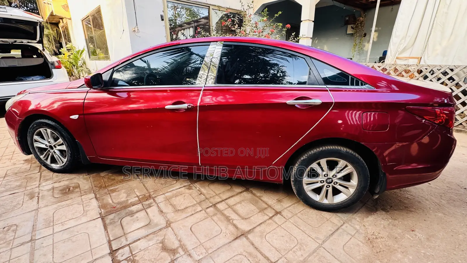 Hyundai Sonata SE 2.0T Sedan FWD (2.0L 4cyl 6A) 2013 Red