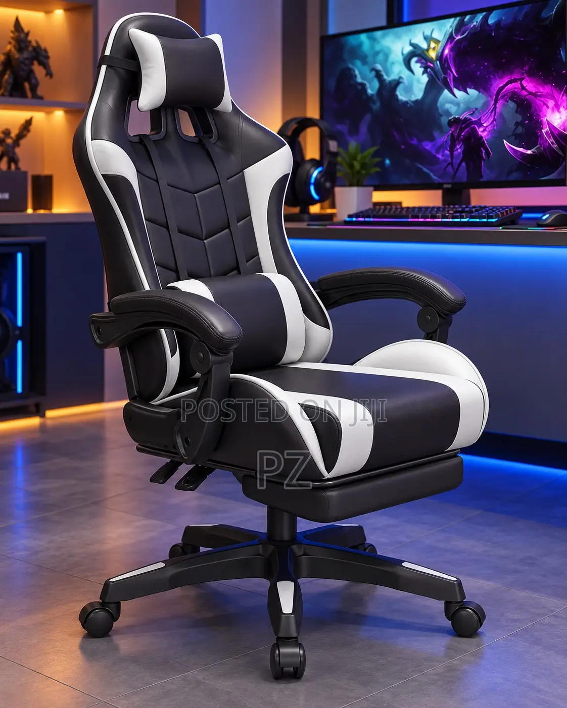 Gaming Chair With Massage