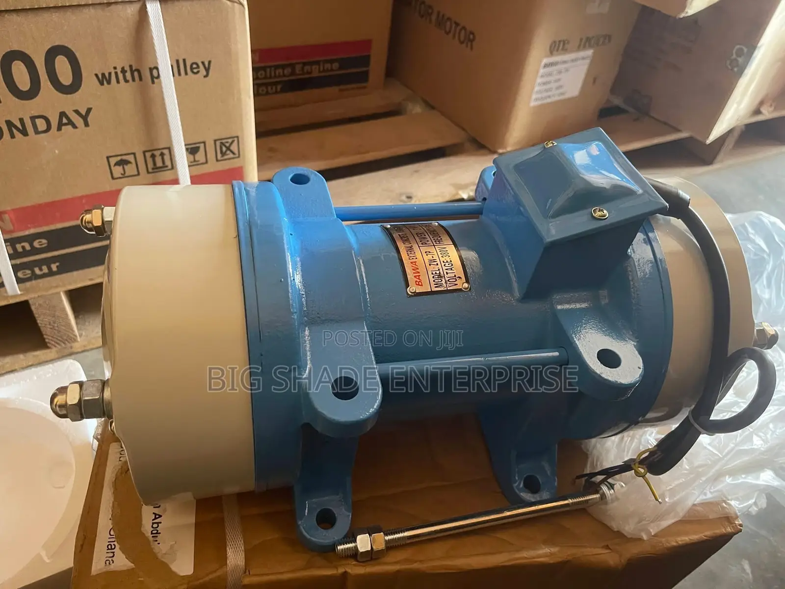 Black Factory and Vibrator Motor