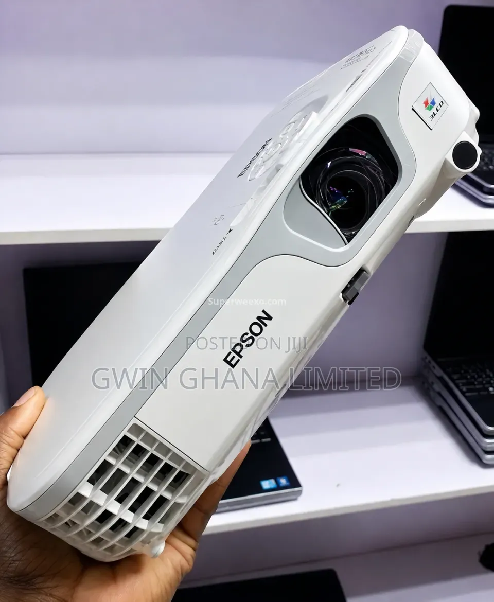 Epson PowerLite X12 XGA 3LCD Projector, 3000 Lumes Brightness . HDMI