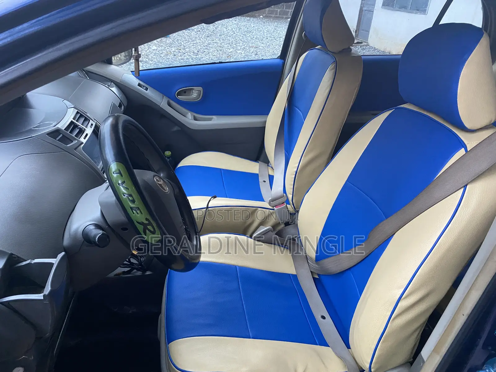Toyota Vitz 2008 Blue