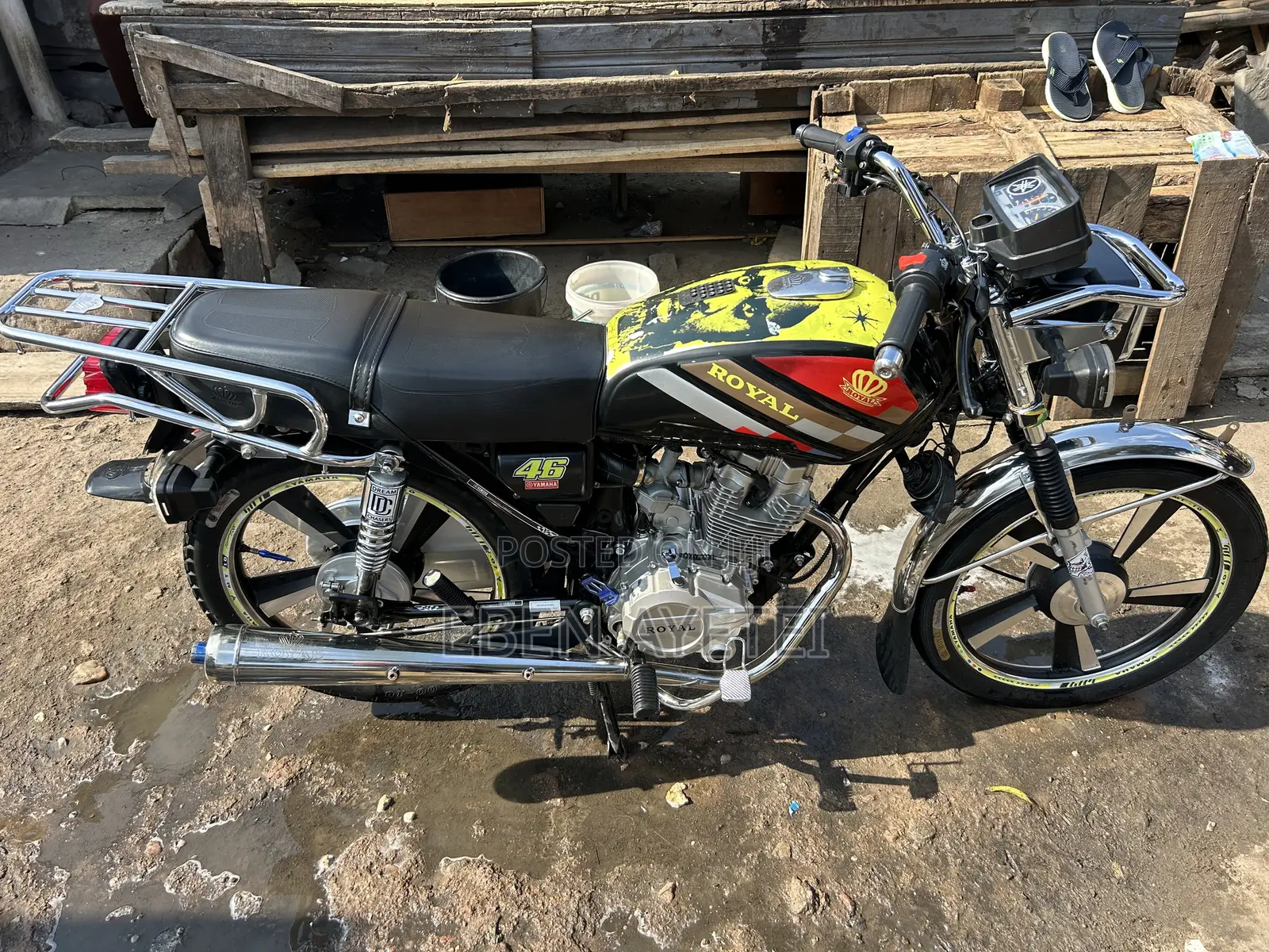 New Royal RY125 2026 Black