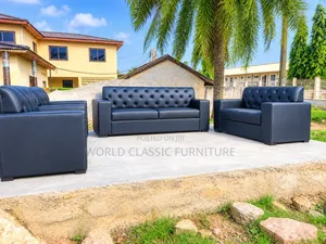 Luxury Diamond-Tufted Sofa Set for Sale