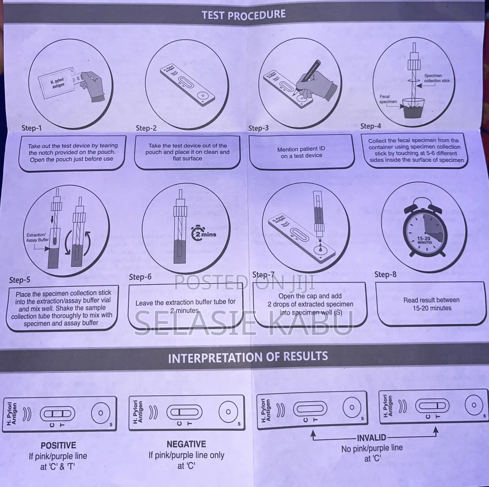 Ulcer Test Kit
