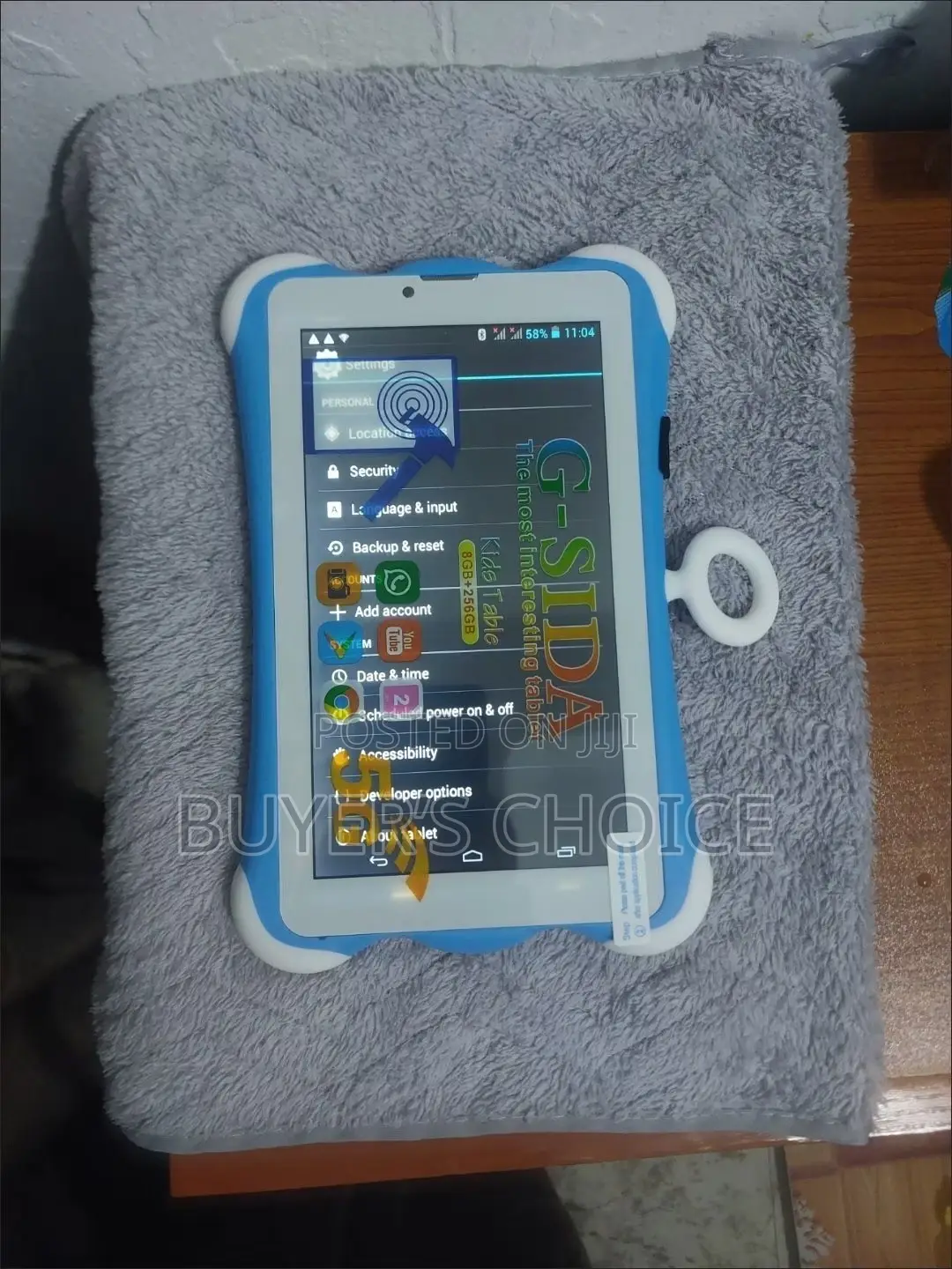 New Tablet 256 GB Blue