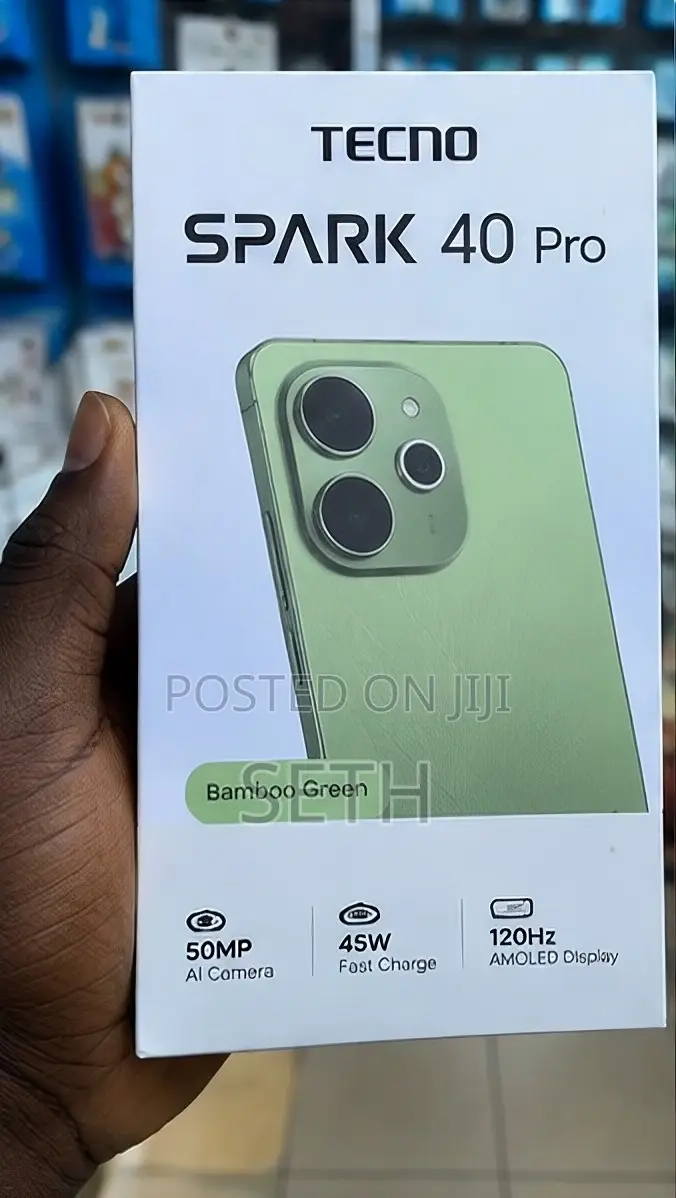 New Tecno Spark 40 Pro 256 GB Green