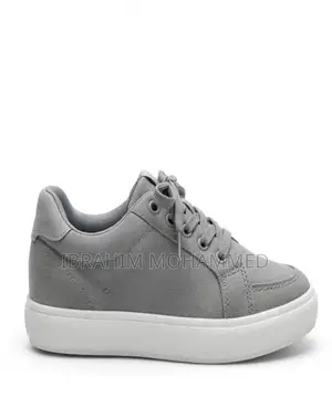 Grey Canvas Sneakers Size 42 - Kumasi Metropolitan - Brand New