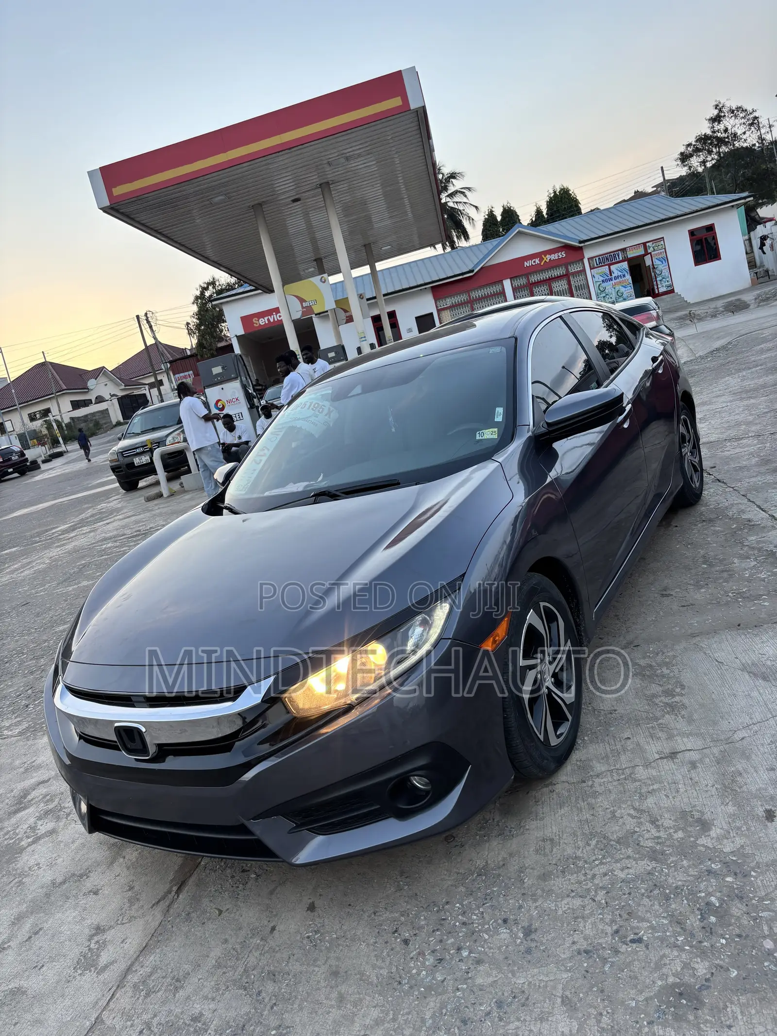 Honda Civic LX Coupe 2019 Gray
