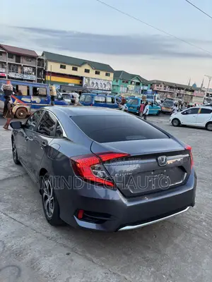 Honda Civic LX Coupe 2019 Gray